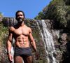 Atualmente com 37 anos, André Luiz Miranda mostra corpo definido