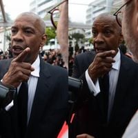 Cannes 2025: o que Denzel Washington disse para fotógrafo em discussão que teve até dedo em riste?
