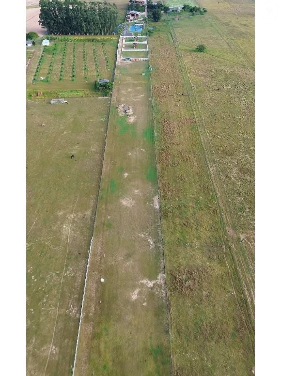Rancho de Cesar Rincon tem muito espaço e verde para tudo que é lado