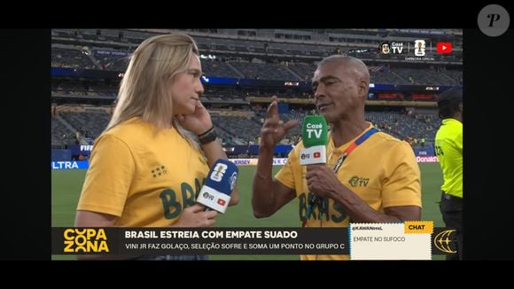 Copa 2026: Fernanda Gentil afastou polêmica com Romário após fala afiada do herói do tetra