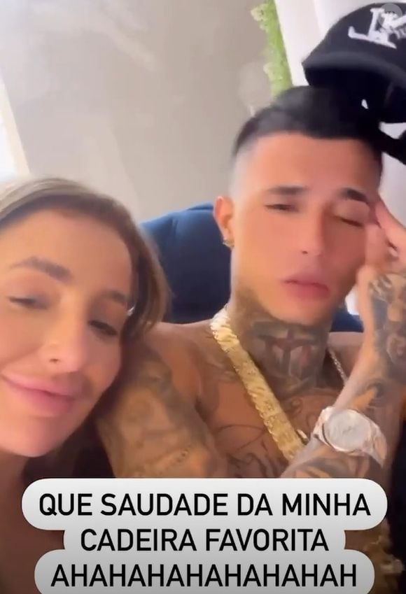 Any Awada publica vídeo com MC Paiva e legenda sugestiva chama atenção