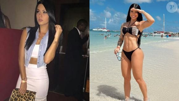 Antes e depois de Rayane Figliuzzi: modelo fez lipoaspiração, colocou silicone e passou a pegar firme na academia para manter o corpo