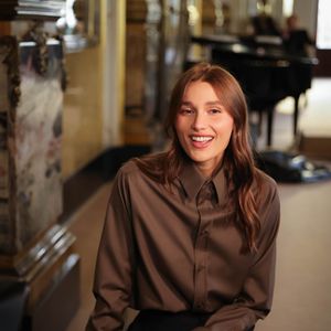 Sasha Meneghel exibiu a coleção de inverno da Mondepars no Theatro Municipal de São Paulo nesta quarta-feira (11)