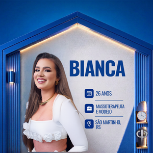 ‘Casa do Patrão’: a modelo e massoterapeuta Bianca, de 26 anos, natural de São Martinho, no Rio Grande do Sul, se tornou assunto nas redes sociais