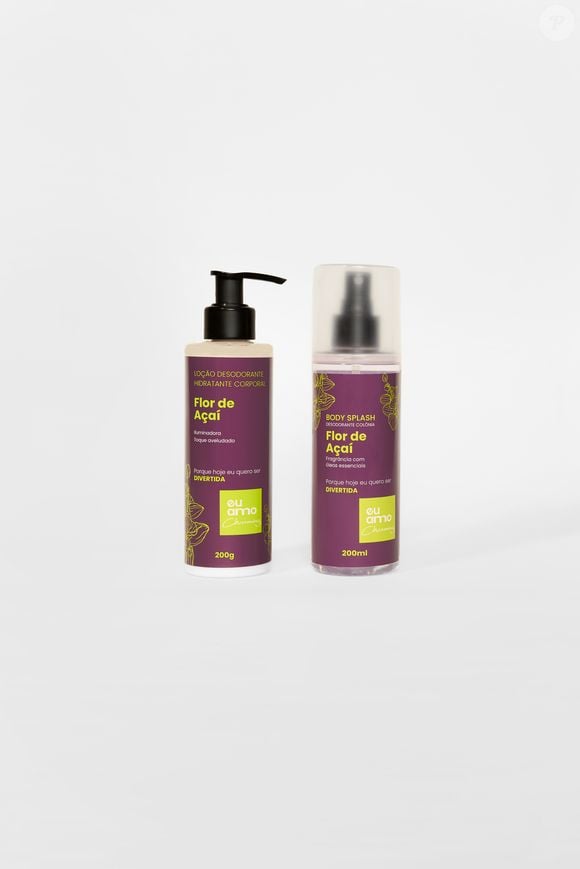 26. Kit Hidratante Corporal e Body Splash Flor de Açaí (Cless Cosméticos) | R$ 64,80
Combinação floral frutal vibrante com hidratação e perfumação leve