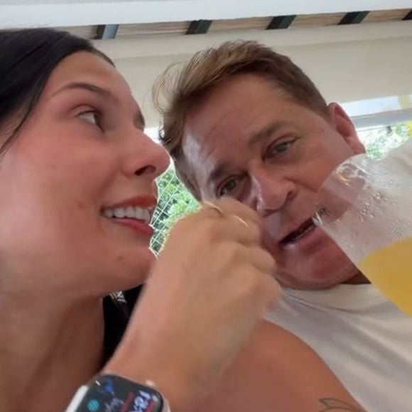 Ana Castela divertiu os fãs ao interagir com Leonardo