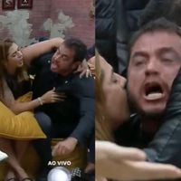 MEU DEUS! Dhomini parte para cima de Carol e a chama de 'vagabunda' no 'Power Couple'; web pede expulsão