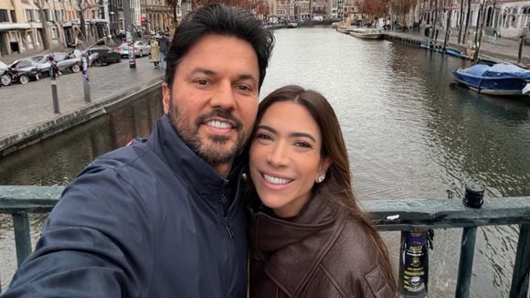Patricia Abravanel mantém silêncio após o marido, Fábio Faria, surgir em conversas com Daniel Vorcaro, do Caso Master, a respeito de festa com 120 mulheres