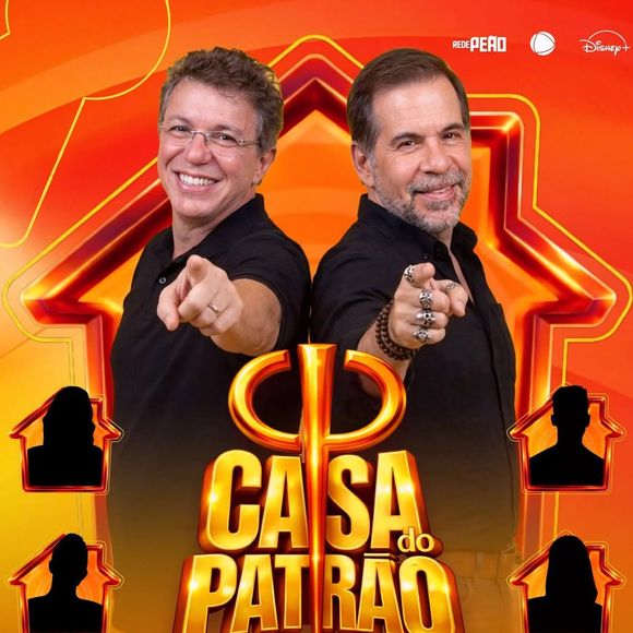 Leandro Hassum com Boninho: apresentador e criador apostam em formato inédito no reality ‘Casa do Patrão’