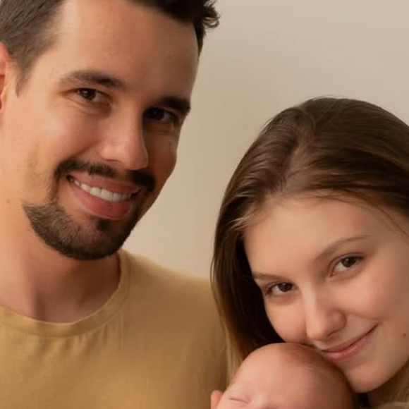 Isabel Veloso deixa viúvo, Lucas Borba, e o filho, Arthur, hoje com 1 ano