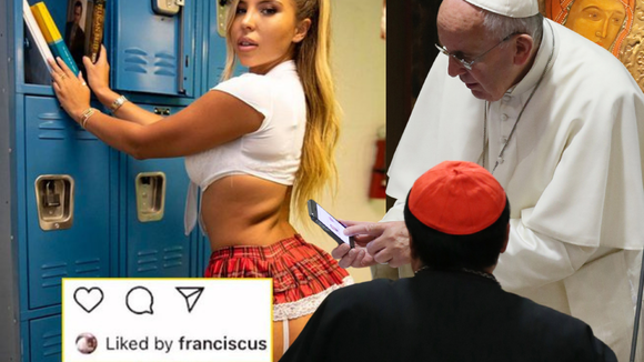 Like sagrado? Modelo brasileira comenta curtida do Papa Francisco em foto sexy e lamenta sua morte: 'Ele me ajudou a...'