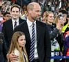 A princesa Charlotte encantou ao surgir ao lado do pai, príncipe William, na final da UEFA Women’s EURO 2025, na Suíça