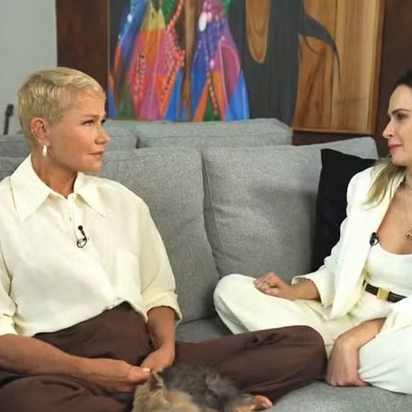 O encontro com Xuxa emocionou Ana Paula Renault