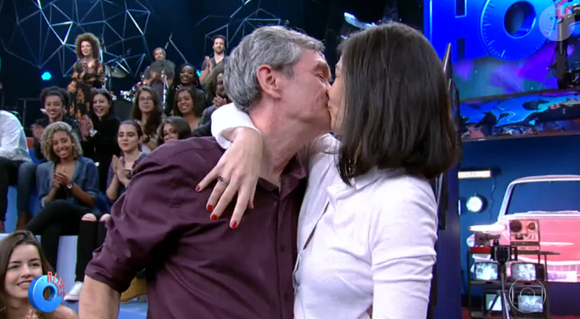 Serginho Groisman é casado com Fernanda Molina desde 2015.