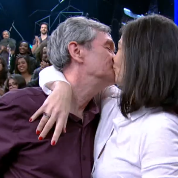 Serginho Groisman é casado com Fernanda Molina desde 2015.