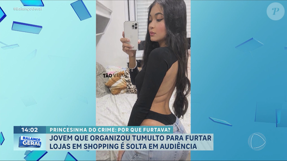 Isabelle Neto Neres admitiu participação nos furtos e afirmou que o grupo agiu em diferentes estabelecimentos, sempre aproveitando momentos de distração