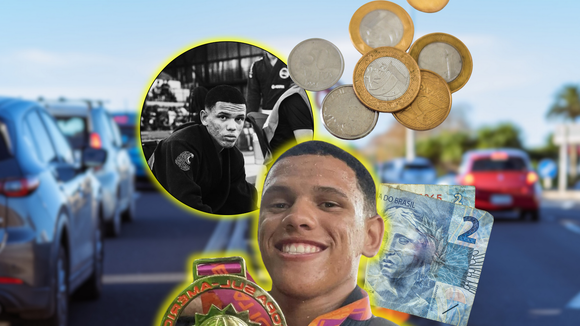 'Sem dinheiro e patrocinador': a comovente história do medalista de ouro que, aos 18 anos, pede ajuda no sinal por motivo nobre; quem é Ronald Ferreira?
