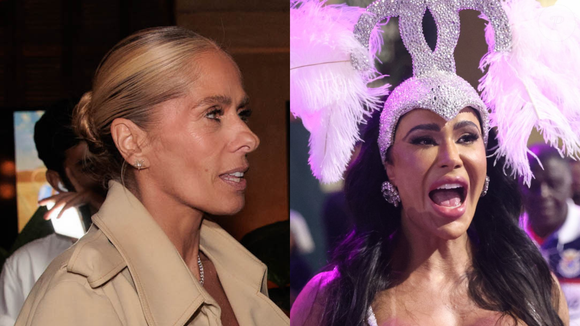 Rainha ausente x sem glamour: Adriane Galisteu e Gracyanne Barbosa protagonizaram dança das cadeiras polêmica em escola de samba no Carnaval
