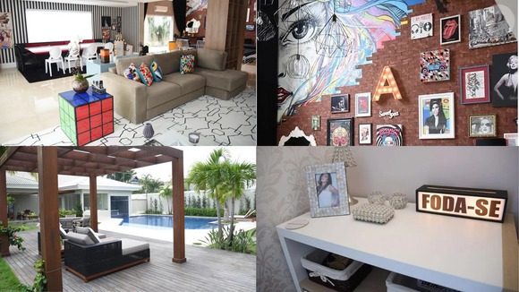 Além disso, a antiga casa da cantora refletia sua personalidade irreverente e expansiva, sendo um ponto de encontro de artistas e celebridades.