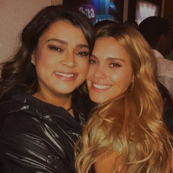 Carolina Dieckmann é uma das melhores amigas de Preta Gil