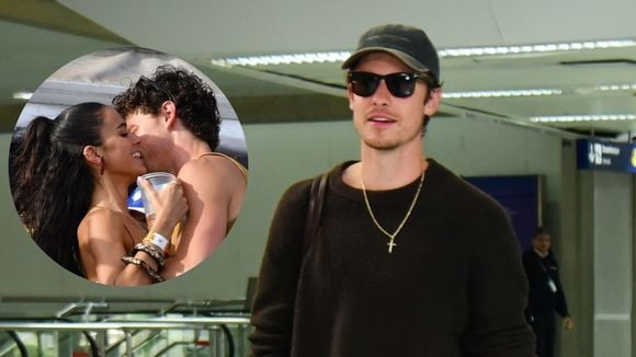 Dia dos Namorados chegando... e Shawn Mendes também! Em namoro discreto com Bruna Marquezine, cantor desembarca no Rio de Janeiro e responde sobre planos para a data: 'Tudo...'