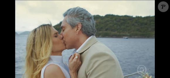 Marco Aurélio leva tiro em casamento com Leila em Vale Tudo