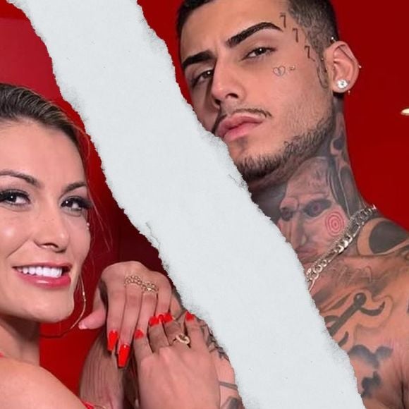 4ª separação em 4 meses. Andressa Urach lamenta fim do namoro com modelo Kylian: 'Muita dor no coração'