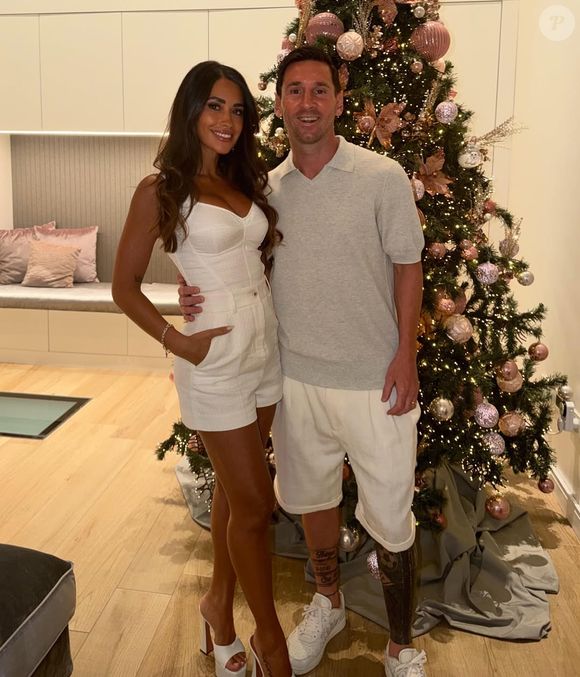 O atacante argentino Lionel Messi é casado desde 2017 com Antonela Roccuzzo, modelo e empresária argentina