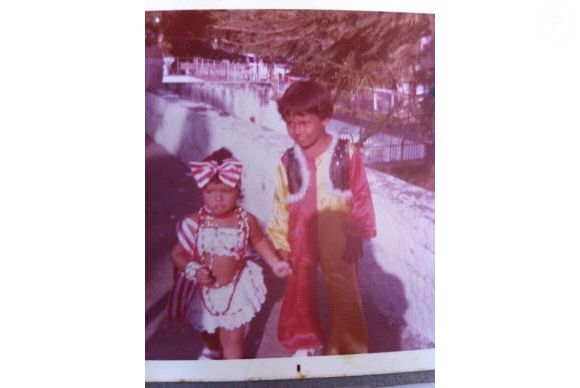 Viviane Araújo, Rainha de Bateria do Salgueiro, já desfilava no Carnaval desde pequenininha.