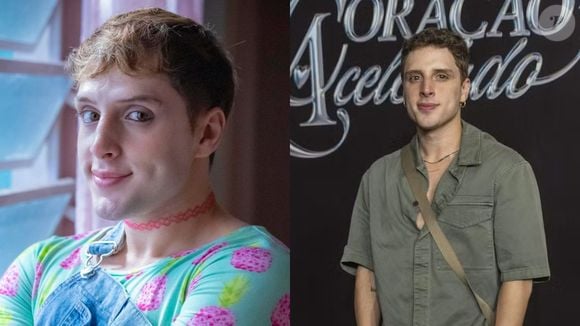 Antes e depois de Diego Martins: depois do sucesso de 'Terra e Paixão' (2023), ele entra como Esteban Serran em 'Coração Acelerado', o stylist que engole poucas e boas