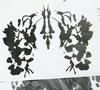 O Teste de Rorschach consiste na exibição de imagens borradas em preto e branco, ou coloridas, que devem ser analisadas por um indivíduo.