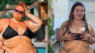 Thais Carla antes e depois: influenciadora faz 'tour' pelo corpo após perder 72 kg com bariátrica e resultado impacta. 'Rejuvenesceu 1000 anos'