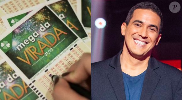 André Marques já ganhou na Mega da Virada e levou para casa mais de R$ 19 mil no sorteio