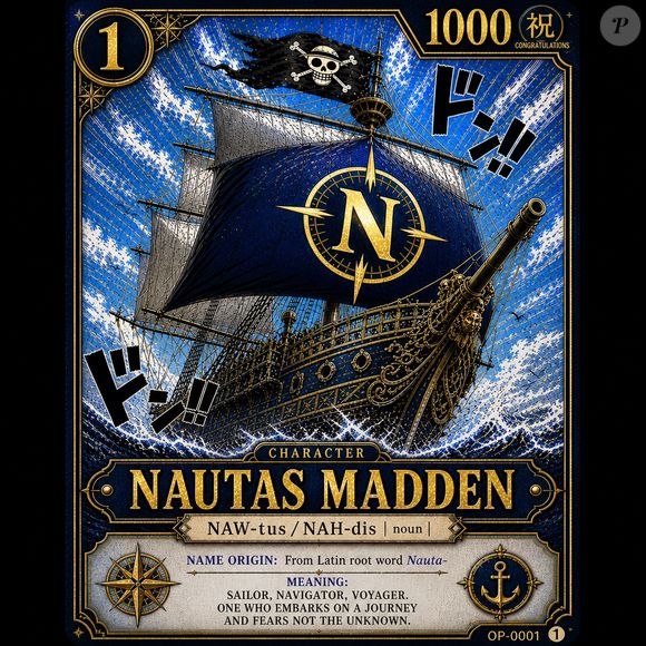 Na publicação, Benjamin Madden explicou que o nome do filho significa "aquele que embarca em uma jornada e não teme o desconhecido"