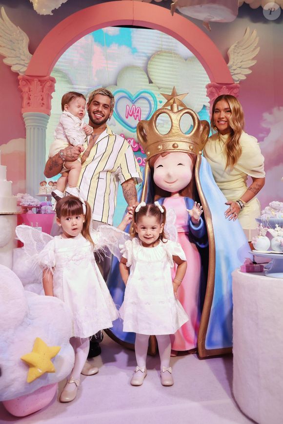 Festa de 4 anos de Maria Alice marca a primeira aparição pública do, agora, ex-casal após o anúncio do fim do relacionamento