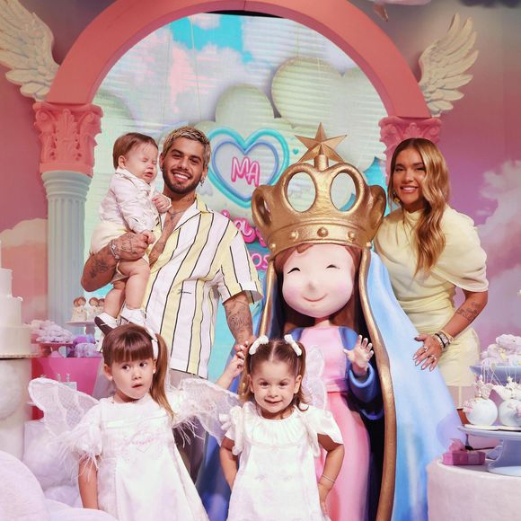 Festa de 4 anos de Maria Alice marca a primeira aparição pública do, agora, ex-casal após o anúncio do fim do relacionamento