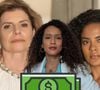 Bilionárias em 'Vale Tudo', Débora Bloch e Bella Campos pedem taxação de super-ricos; Taís Araújo também reage