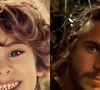 Fotos mostraram o antes e depois de Davi, que atualmente mora nos EUA, e a mudança do rapaz