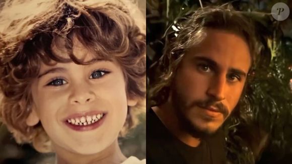 Fotos mostraram o antes e depois de Davi, que atualmente mora nos EUA, e a mudança do rapaz