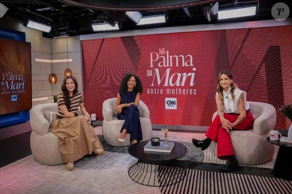 Ana Paula Padrão participou do oitavo episódio de 'Na Palma da Mari: Entre Mulheres', da CNN Brasil