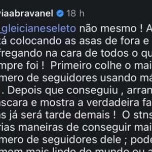 Silvia Abravanel, filha de Silvio Santos, questionou a postura de Virginia Fonseca e afirmou que a influenciadora estaria mostrando sua verdadeira personalidade