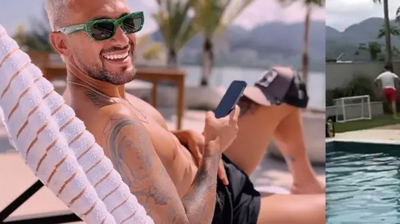 Esse detalhe na mansão de Arrascaeta, jogador do Flamengo, era para ser apenas um objeto de decoração na sala, mas é quase impossível de ignorar