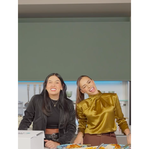 Primeira convidada de Bruna Biancardi foi Ana Castela, atual namorada de Zé Felipe