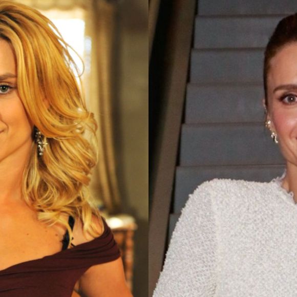 Idade de Carolina Dieckmmann, Teodora em 'Fina Estampa', é 46 anos hoje em 2025.