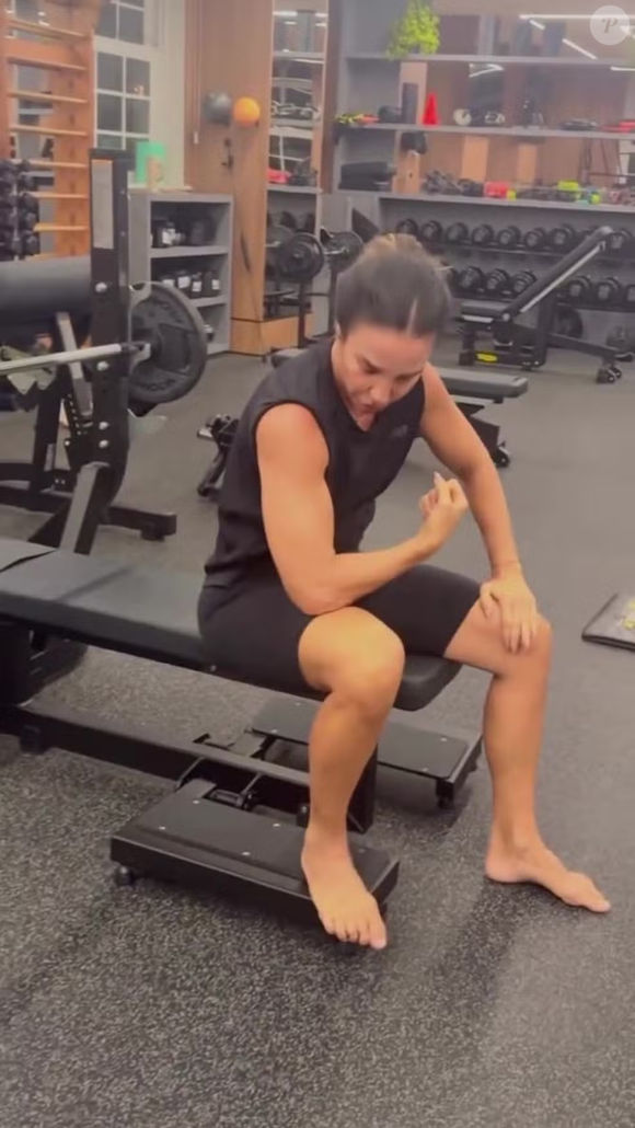 Ivete Sangalo não esconde que é adepta dos treinos e é bastante regrada sobre sua alimentação