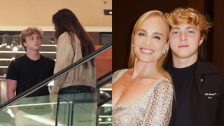 Filho de Angélica e Luciano Huck, Benício é flagrado com nova namorada em shopping de luxo. Fotos!