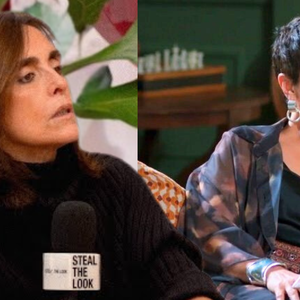 Inspiração por trás do visual de Celina (Malu Galli) pode ter vindo de Patrícia Carta, ex-Vogue e atual diretora da Harper's Bazaar.