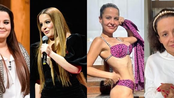 Maiara antes e depois: do emagrecimento polêmico ao cabelo natural, irmã de Maraisa passou por transformações chocantes na aparência. Veja 40 fotos!