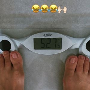 Maraisa agora está pesando 52,7 kg