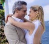 Marco Aurélio (Alexandre Nero) e Leila (Carolina Dieckmann) têm casamento luxuoso em Vale Tudo no capítulo de 15 de setembro